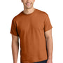 Gildan Mens Short Sleeve Crewneck T-Shirt - Texas Orange