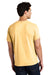 Gildan 5000/G500 Mens Short Sleeve Crewneck T-Shirt Yellow Haze Model Back