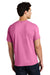 Gildan 5000/G500 Mens Short Sleeve Crewneck T-Shirt Azalea Pink Model Back