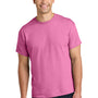 Gildan Mens Short Sleeve Crewneck T-Shirt - Azalea Pink