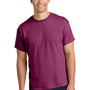 Gildan Mens Short Sleeve Crewneck T-Shirt - Berry