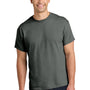 Gildan Mens Short Sleeve Crewneck T-Shirt - Charcoal Grey