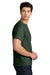 Gildan 5000/G500 Mens Short Sleeve Crewneck T-Shirt Forest Green Model Side