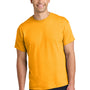 Gildan Mens Short Sleeve Crewneck T-Shirt - Gold