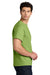 Gildan 5000/G500 Mens Short Sleeve Crewneck T-Shirt Kiwi Green Model Side