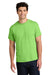 Gildan 5000/G500 Mens Short Sleeve Crewneck T-Shirt Lime Green Model Front