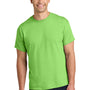 Gildan Mens Short Sleeve Crewneck T-Shirt - Lime Green