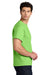 Gildan 5000/G500 Mens Short Sleeve Crewneck T-Shirt Lime Green Model Side