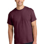 Gildan Mens Short Sleeve Crewneck T-Shirt - Maroon