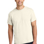 Gildan Mens Short Sleeve Crewneck T-Shirt - Natural