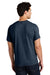 Gildan 5000/G500 Mens Short Sleeve Crewneck T-Shirt Navy Blue Model Back