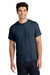 Gildan 5000/G500 Mens Short Sleeve Crewneck T-Shirt Navy Blue Model Front