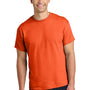 Gildan Mens Short Sleeve Crewneck T-Shirt - Orange