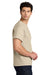 Gildan 5000/G500 Mens Short Sleeve Crewneck T-Shirt Sand Model Side