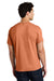 Gildan 5000/G500 Mens Short Sleeve Crewneck T-Shirt Sunset Orange Model Back