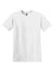 Gildan 5000/G500 Mens Short Sleeve Crewneck T-Shirt White Flat Front