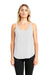 Next Level 5033 Womens Festival Tank Top White Model Front