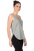 Next Level 5033 Womens Festival Tank Top Heather Grey Model Side