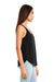 Next Level 5033 Womens Festival Tank Top Black Model Side