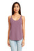 Next Level 5033 Womens Festival Tank Top Shiraz Model Front