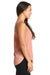 Next Level 5033 Womens Festival Tank Top Desert Pink Model Side