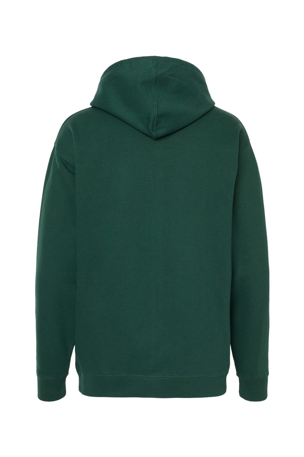 Independent Trading Co. SS4500 Mens Hooded Sweatshirt Hoodie Forest Green Flat Back