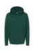 Independent Trading Co. SS4500 Mens Hooded Sweatshirt Hoodie Forest Green Flat Front