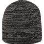 Sportsman Mens Marled Beanie - Black/Dark Grey - NEW