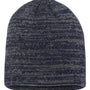 Sportsman Mens Marled Beanie - Navy Blue/Dark Grey - NEW