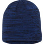 Sportsman Mens Marled Beanie - Royal Blue/Navy Blue - NEW