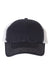 Richardson 111 Mens Garment Washed Trucker Hat Navy Blue/White Flat Front