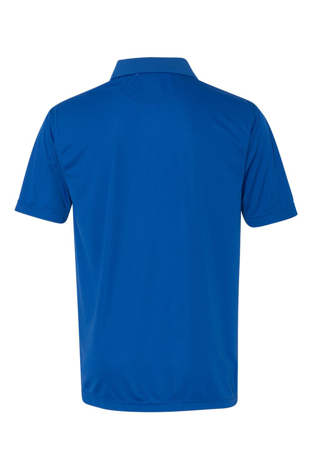 Sierra Pacific 0100 Mens Moisture Wicking Short Sleeve Polo Shirt Royal Blue Flat Back