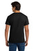 Hanes 5170 Mens EcoSmart Short Sleeve Crewneck T-Shirt Black Model Back