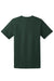 Hanes 5170 Mens EcoSmart Short Sleeve Crewneck T-Shirt Deep Forest Green Flat Back