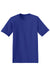 Hanes 5170 Mens EcoSmart Short Sleeve Crewneck T-Shirt Deep Royal Blue Flat Front