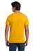 Hanes 5170 Mens EcoSmart Short Sleeve Crewneck T-Shirt Gold Model Back