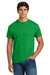 Hanes 5170 Mens EcoSmart Short Sleeve Crewneck T-Shirt Kelly Green Model Front