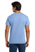 Hanes 5170 Mens EcoSmart Short Sleeve Crewneck T-Shirt Light Blue Model Back