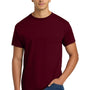 Hanes Mens EcoSmart Short Sleeve Crewneck T-Shirt - Maroon