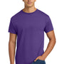 Hanes Mens EcoSmart Short Sleeve Crewneck T-Shirt - Purple