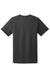 Hanes 5170 Mens EcoSmart Short Sleeve Crewneck T-Shirt Smoke Grey Flat Back