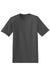 Hanes 5170 Mens EcoSmart Short Sleeve Crewneck T-Shirt Smoke Grey Flat Front