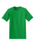 Hanes 5170 Mens EcoSmart Short Sleeve Crewneck T-Shirt Kelly Green Flat Front