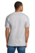 Hanes 5180/518T Mens Beefy-T Short Sleeve Crewneck T-Shirt Ash Grey Model Back