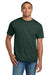 Hanes 5180/518T Mens Beefy-T Short Sleeve Crewneck T-Shirt Deep Forest Green Model Front