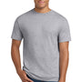 Hanes Mens Beefy-T Short Sleeve Crewneck T-Shirt - Light Steel Grey