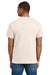 Hanes 5180/518T Mens Beefy-T Short Sleeve Crewneck T-Shirt Natural Model Back