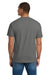 Hanes 5180/518T Mens Beefy-T Short Sleeve Crewneck T-Shirt Oxford Grey Model Back