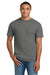 Hanes 5180/518T Mens Beefy-T Short Sleeve Crewneck T-Shirt Oxford Grey Model Front