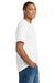 Hanes 5180/518T Mens Beefy-T Short Sleeve Crewneck T-Shirt White Model Side